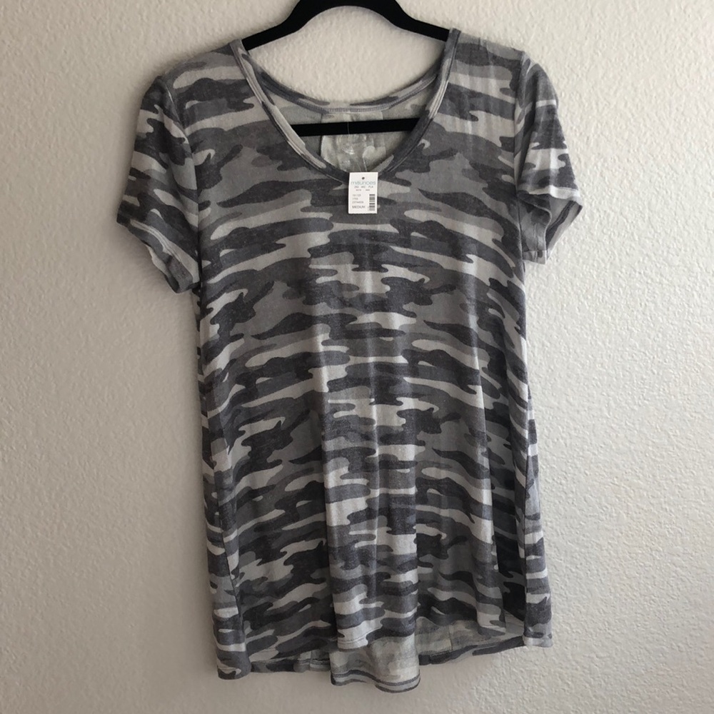 Camo Sweater Shirt